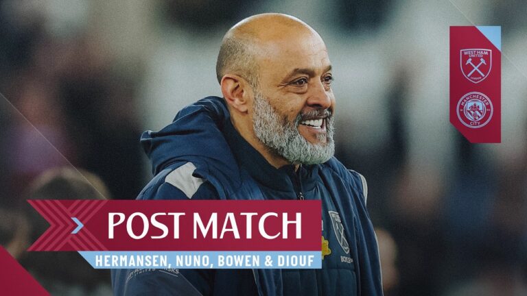We Knew We Had to Be Perfect Tonight Hermansen, Nuno & More! Post Match West Ham v Man City