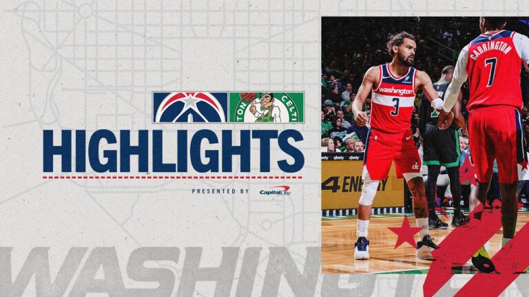 Game Highlights: Washington Wizards at Boston Celtics 3.14.26