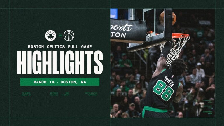 Boston Celtics handle business with 111-100 win over Washington Wizards Extended Highlights