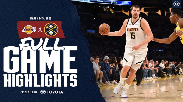 Denver Nuggets vs. Los Angeles Lakers Toyota Game Recap