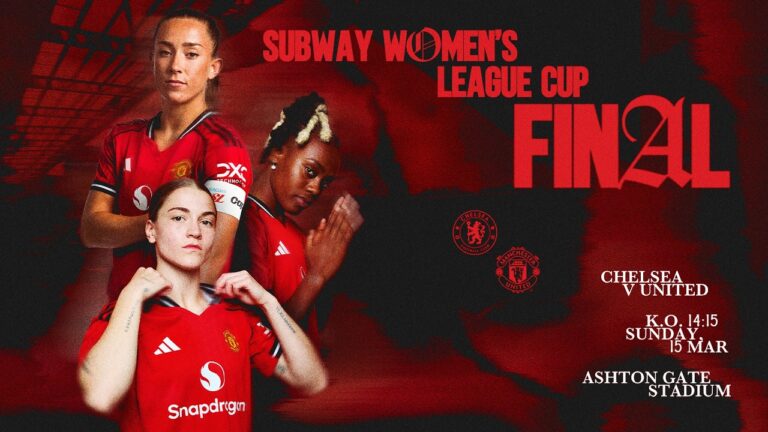 League Cup Final! LIVE Women’s Watchalong! Manchester United v Chelsea