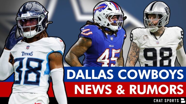 Dallas Cowboys Rumors On Signing Shaq Thompson, Jerry Tillery Or LJarius Sneed Maxx Crosby Trade?