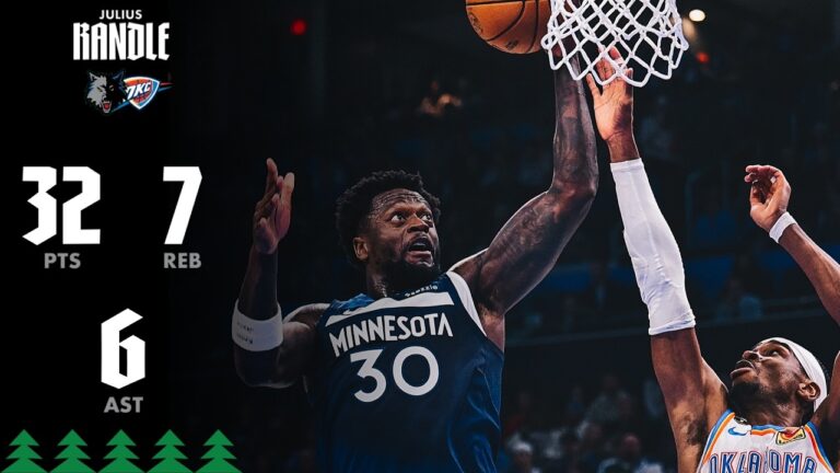 Julius Randle Scores 32 Points at Thunder 03.15.26