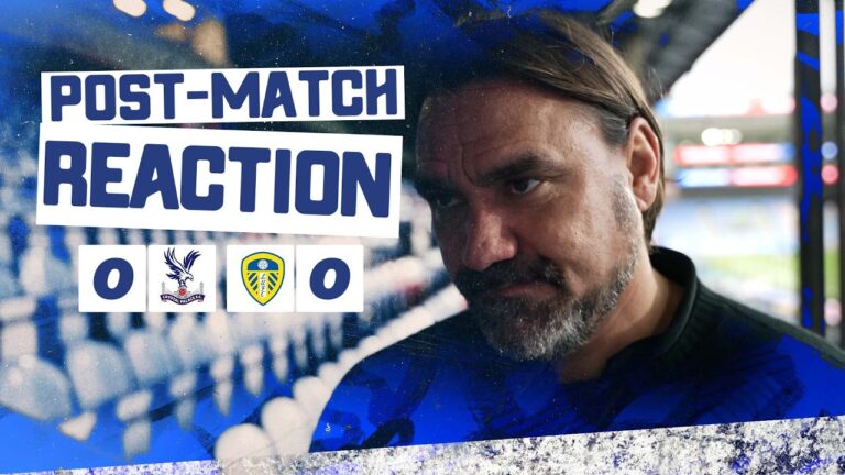 So proud of our warriors Daniel Farke reaction Crystal Palace 0-0 Leeds United