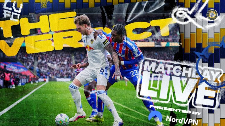Matchday Live: The Verdict Crystal Palace v Leeds United