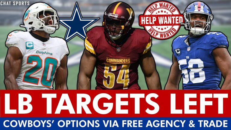 TOP Cowboys LB Targets Via NFL Free Agency & Trades Ft. Bobby Okereke, Bobby Wagner & Jordyn Brooks