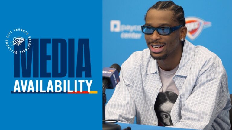 Shai Gilgeous-Alexander on OKC’s defense today Postgame Media March 15, 2026