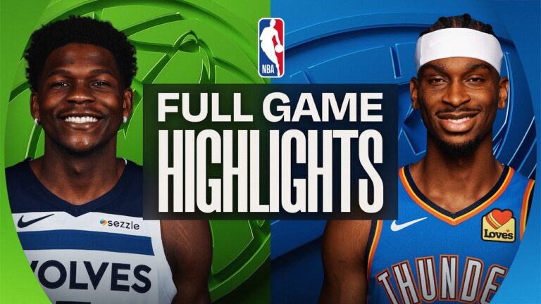 Game Recap: Thunder 116, Timberwolves 103
