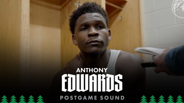 Julius Played Great on Both Sides. Anthony Edwards Postgame Sound 3.15.26