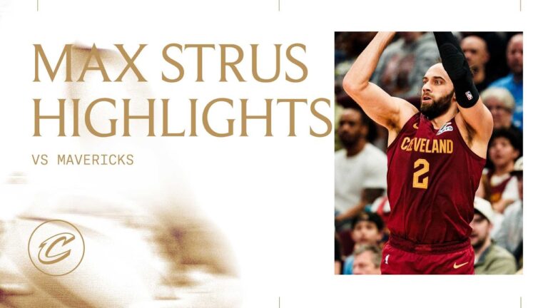 Cavs vs Mavericks Max Strus Highlights 03.15.2026