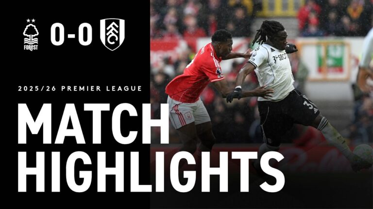 Stalemate At The City Ground Point On The Road Nottingham Forest 0-0 Fulham