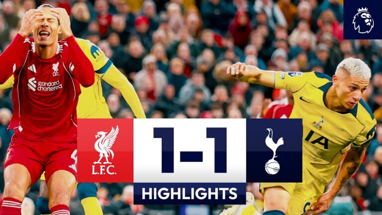 Richarlison SILENCES Anfield! Liverpool 1-1 Spurs Premier League Highlights