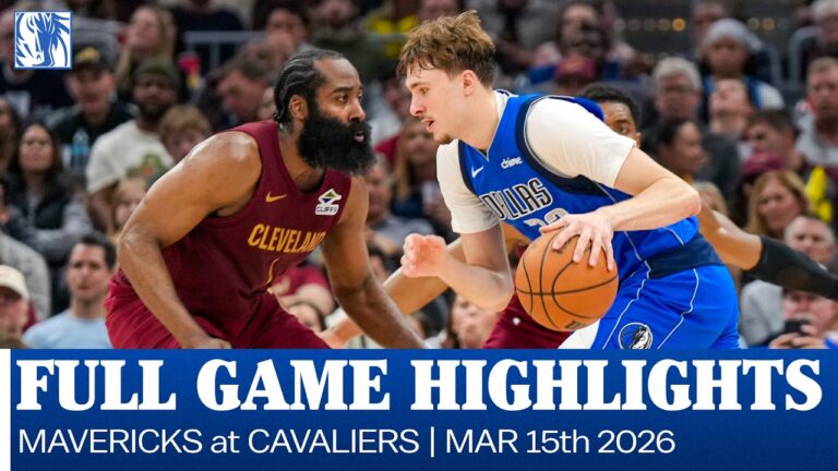 Mavericks Highlights at Cleveland Cavaliers March 15, 2026