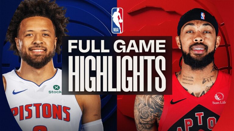 PISTONS at RAPTORS FULL GAME HIGHLIGHTS March 15, 2026