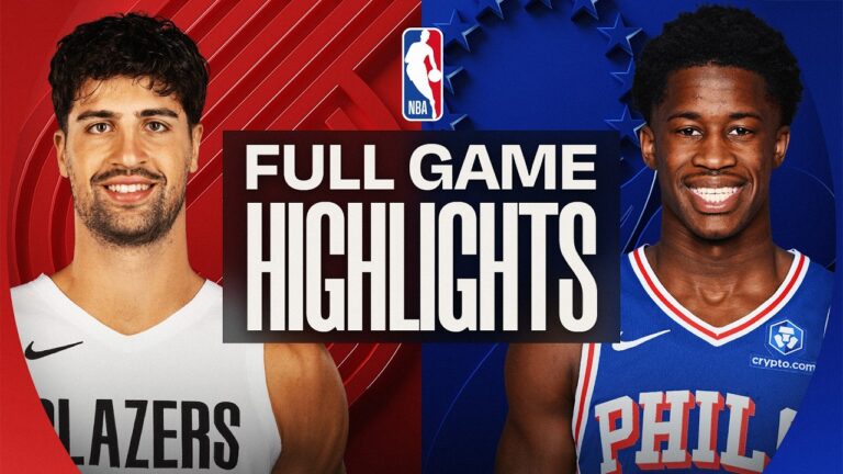 TRAIL BLAZERS at 76ERS FULL GAME HIGHLIGHTS March 15, 2026