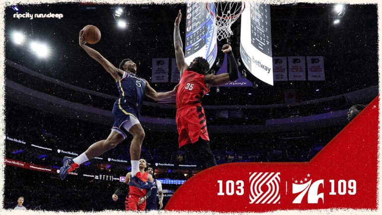 Portland Trail Blazers at Philadelphia 76ers March 15, 2026