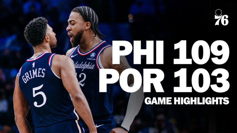 Game Highlights: Philly Caps Off the Perfect Back-to-Back