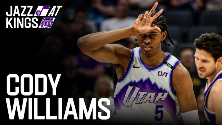 Cody Williams Career-high Utah Jazz