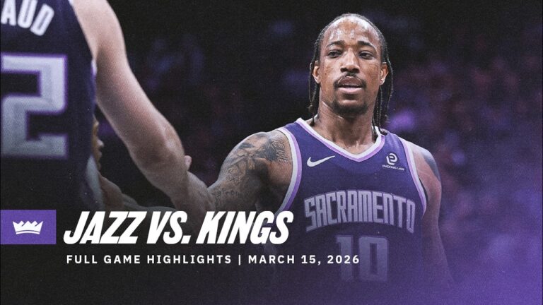 Kings Silence the Jazz! Full Team Highlights vs. Utah 3.15.26