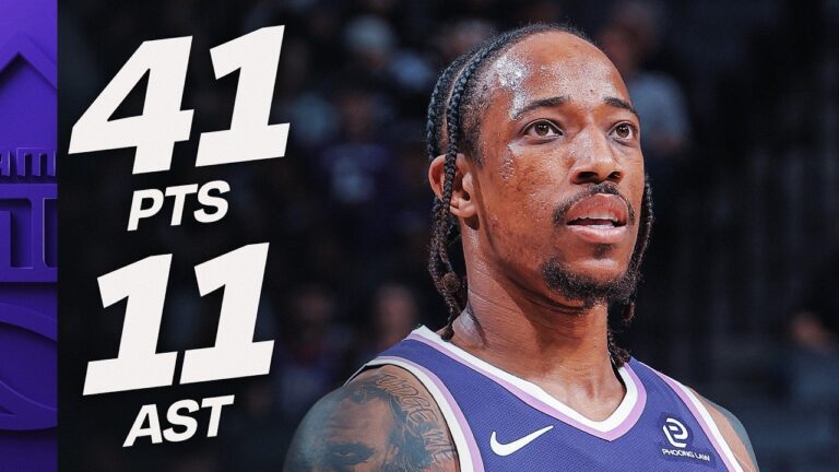 DeMar DeRozan Makes NBA History with 41 PTS & 11 AST at 36 March 15, 2026