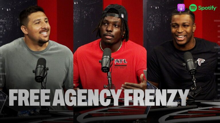 Free Agency Frenzy! Get to know the newest Atlanta Falcons Atlanta Falcons Podcast