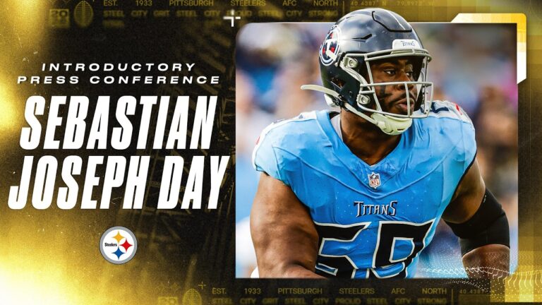 Sebastian Joseph-Day Introductory Press Conference Pittsburgh Steelers