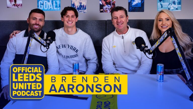 Teaser Brenden Aaronson The Official Leeds United Podcast