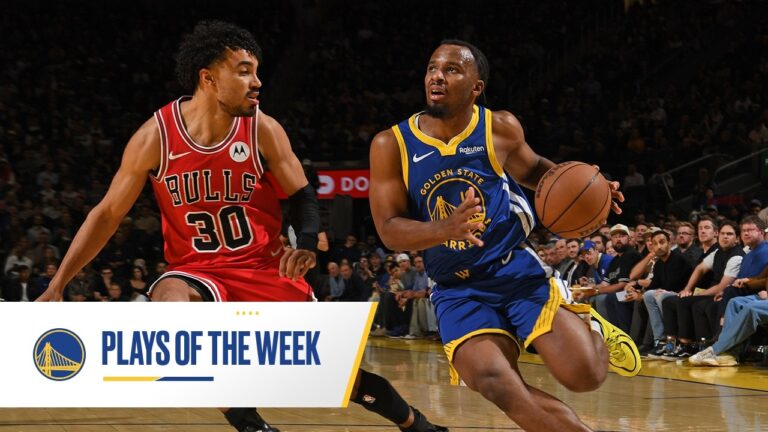 Golden State Warriors Plays of the Week Week 21 (2025-26 Season)