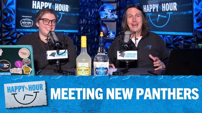 Meeting New Panthers Happy Half Hour Ep. 198 Carolina Panthers
