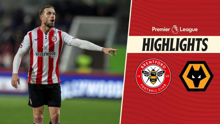Kayode and Thiago on target Brentford 2-2 Wolverhampton Wanderers Premier League Highlights