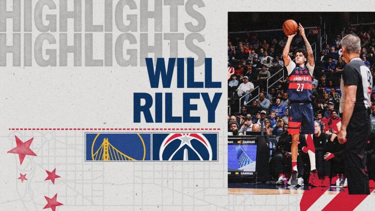 Highlights: Will Riley Scores 21 Points vs. Golden State Warriors 03.16.26