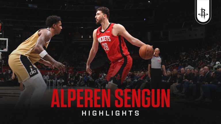 Alperen Sengun (32 points) Highlights vs. Washington Wizards
