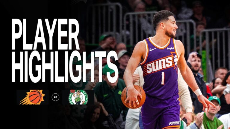 Devin Booker explodes for 40 POINTS vs Boston Celtics Phoenix Suns Player Highlights