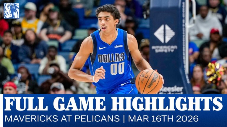 Mavericks Highlights at New Orleans Pelicans March 16, 2026