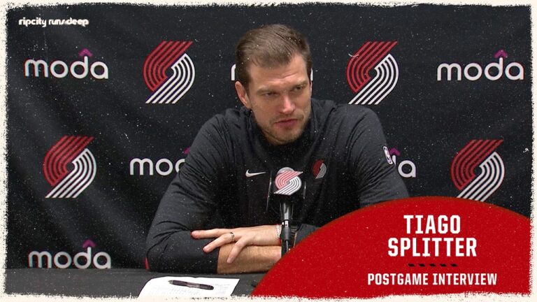 Tiago Splitter Talks After Wire-To-Wire Win in Brooklyn Portland Trail Blazers March 16, 2026