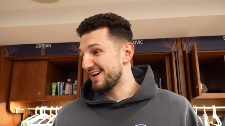 Karlo Matković Pelicans-Mavericks Postgame Interview 3 16 26