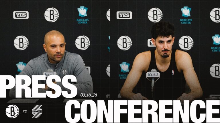 Jordi Fernàndez and Ben Saraf Postgame Press Conferences vs Portland