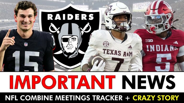 Raiders News Is Important For Fernando Mendoza NFL Combine Meetings Tracker So Far
