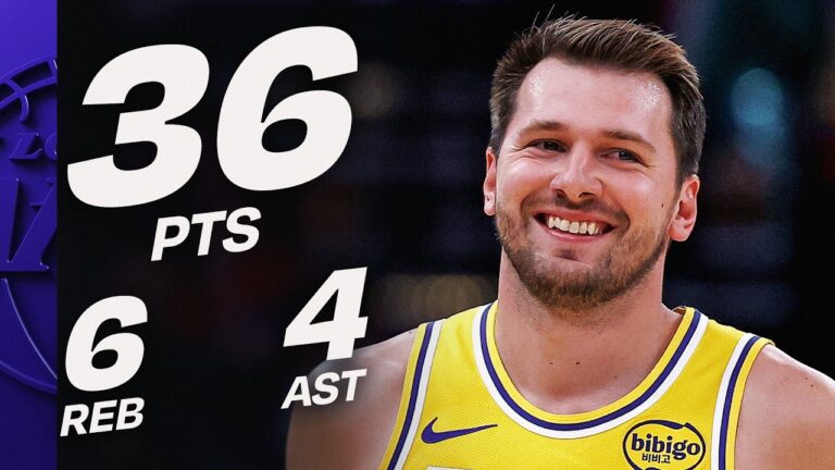 Luka Dončić (36 PTS) Sparks Lakers Comeback March 17, 2026