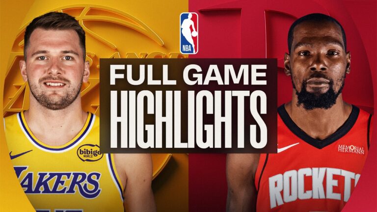 LAKERS at ROCKETS FULL GAME HIGHLIGHTS March 16, 2026