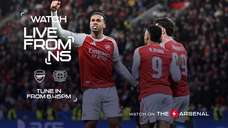 BIG UCL ACTION Live From N5 Arsenal v Bayer Leverkusen Champions League