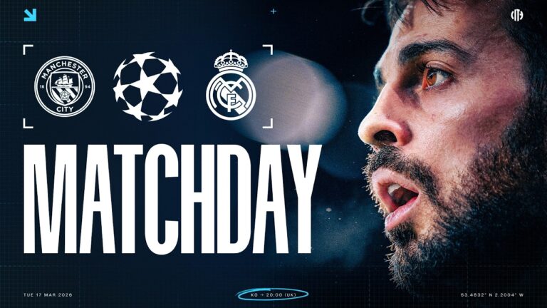 MATCHDAY LIVE! CITY HOST REAL MADRID IN HUGE CHAMPIONS LEAGUE TIE! Man City v Real Madrid