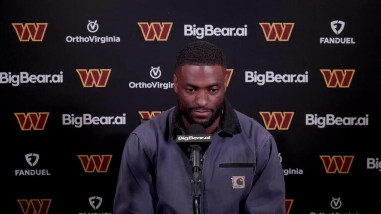 LIVE: WR Van Jefferson Speaks to the Media After Signing Washington Commanders