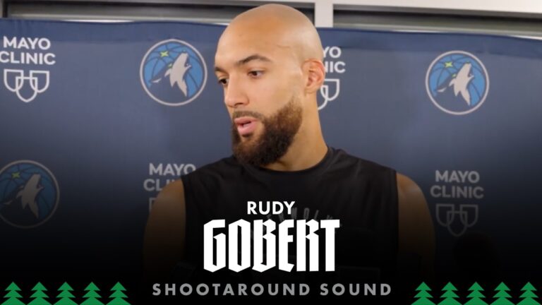 Defense & It Starts With Me. Rudy Gobert Shootaround Sound 03.17.26