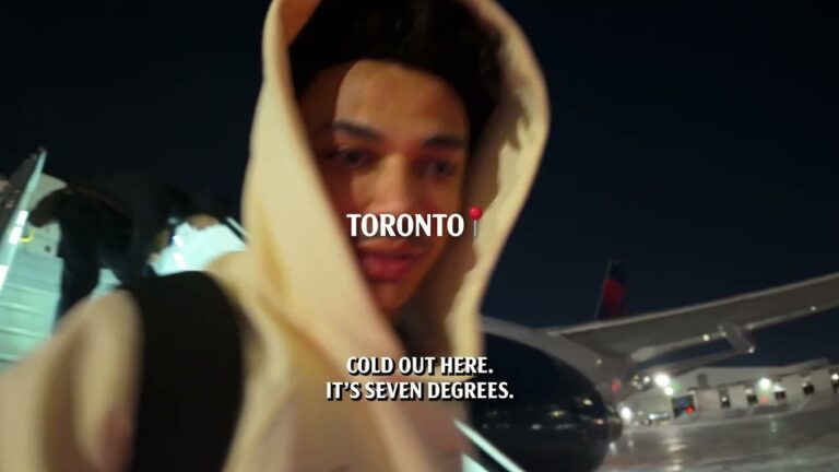 POV: Kobe Sanders takes you on a road trip to Toronto Clippers On The Road presented by lexus