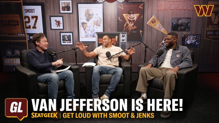 WR Van Jefferson Joins, BMitchs FA Moves & BONUS NFL Draft Talk Get Loud Washington Commanders