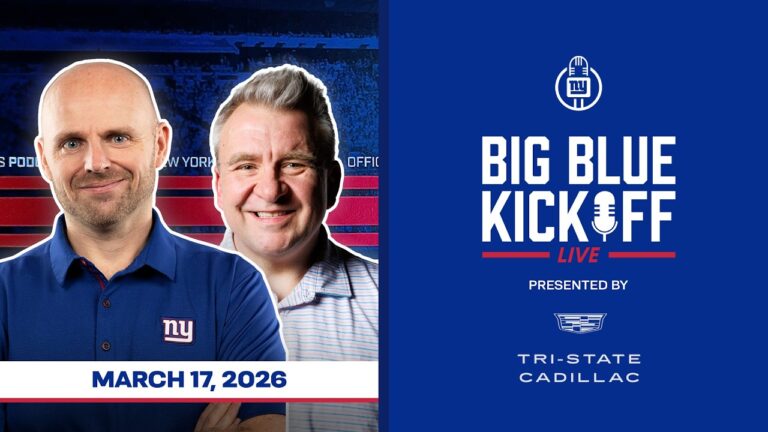 March 17, 2026 Big Blue Kickoff Live New York Giants