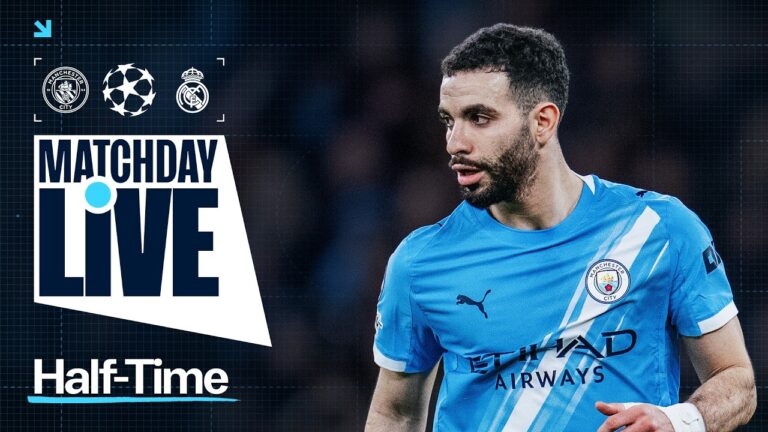 MATCHDAY LIVE! CITY EXIT THE CHAMPIONS LEAGUE AFTER REAL MADRID DEFEAT Man City 1-2 Real Madrid