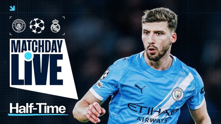 MATCHDAY LIVE! HAALAND EQUALISES AS CITY LOOK TO PROGRESS IN LAST 16 Man City 1-1 Real Madrid
