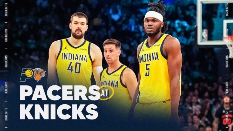 Six Pacers in Double Figures Against Knicks Full Game Highlights